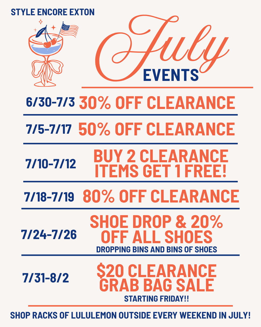 se july events
